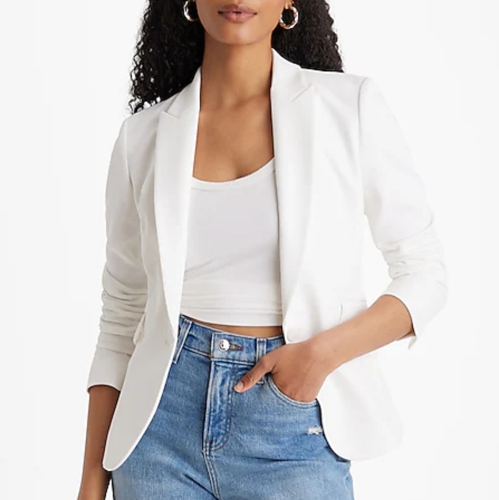 EXPRESS: Editor Peak Lapel Blazer